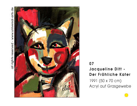 Jacqueline Ditt - Der Fr&oum;hliche Kater (The happy Tom-Cat)