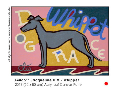 Jacqueline Ditt - Whippet (Windhund)