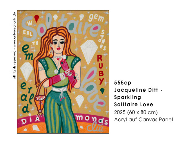 Jacqueline Ditt - Sparkling Solitaire Love  (Funkelnde Solitär Liebe)