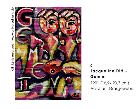 Jacqueline Ditt - Gemini (Zwillinge)