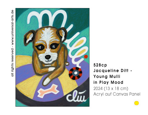 Jacqueline Ditt - Young Mulli in Play Mood (Junge Mulli in Spiellaune)