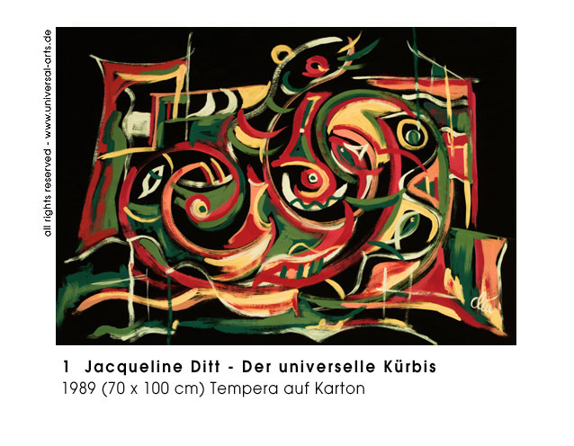 Jacqueline Ditt - Der universelle Krbis (The universal Pumpkin)