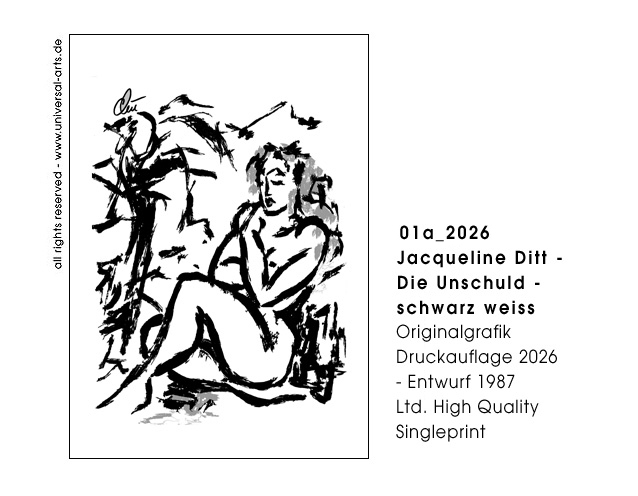 Jacqueline Ditt - Die Unschuld- schwarz weiss (The Innocence- black and white)