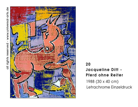 Jacqueline Ditt - Pferd ohne Reiter II (Horse without Rider II)