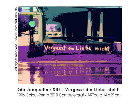 Jacqueline Ditt - Vergesst die Liebe nicht (Don't forget the Love 2010)