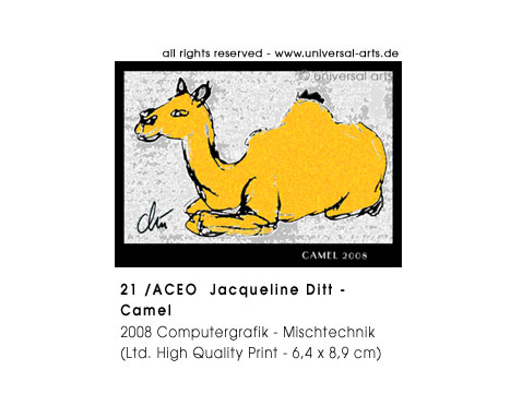 Jacqueline Ditt - Camel (Kamel)