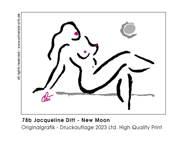 Jacqueline Ditt - Hot Girl  - Hot Girl - New Moon (Heisses Mädchen - Neumond)