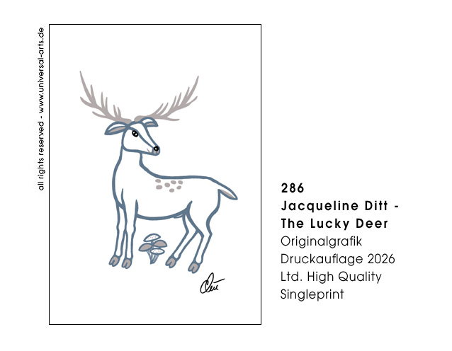 Jacqueline Ditt - The Lucky Deer (Der Glücksrehbock)