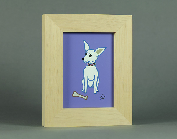 Jacqueline Ditt - The Chihuahua Dog outline - Mini